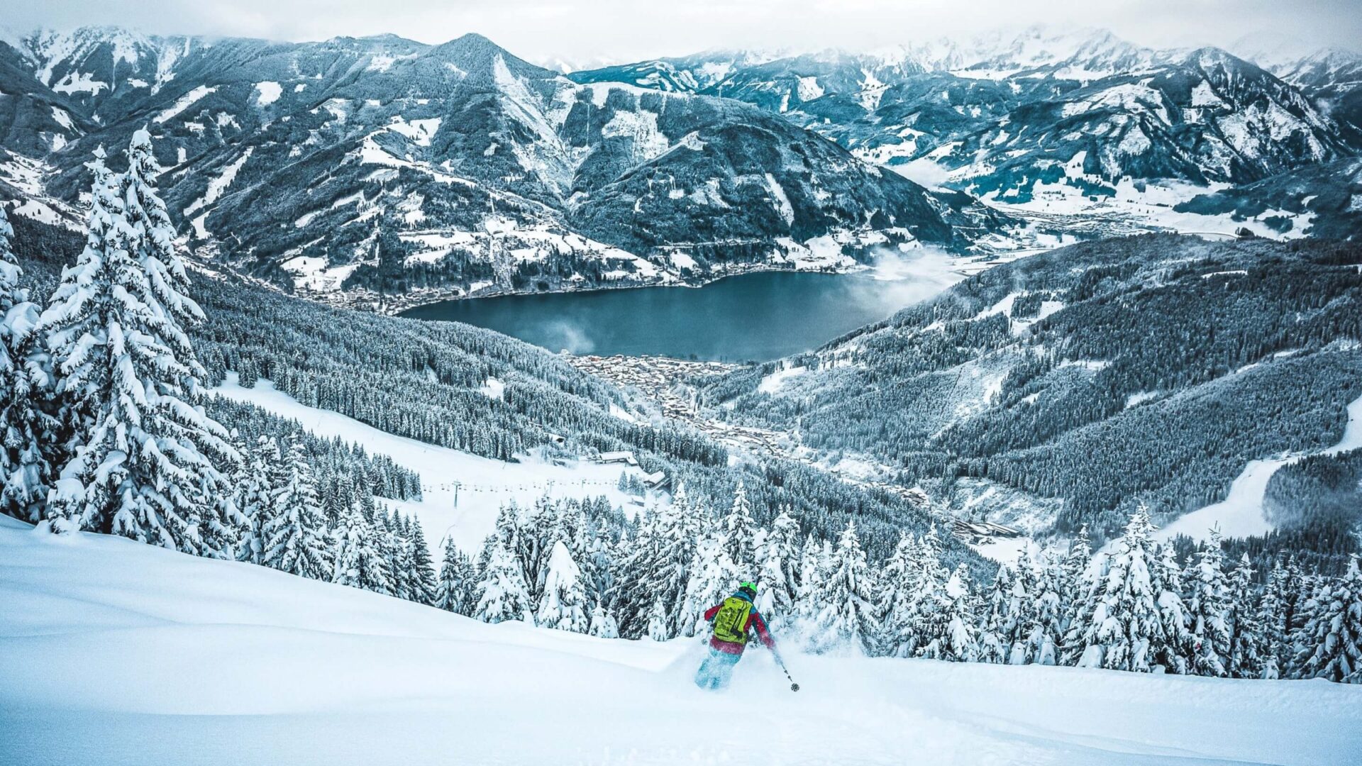 Skifahren in Kaprun