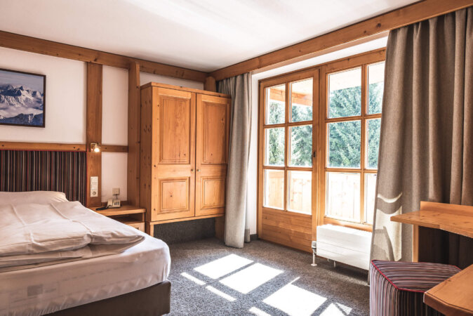 Balkon Hotelzimmer im Falkenstein in Kaprun