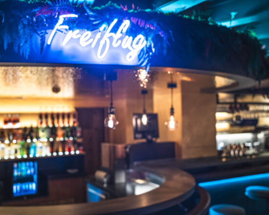 Freiflug Bar & Lounge im Hotel Falkenstein in Kaprun
